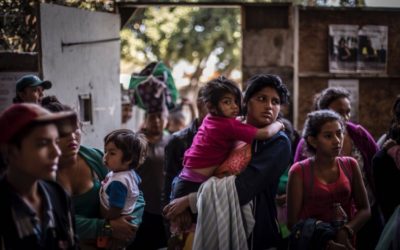 Families at the US-Mexico Border- Immigration Crisis